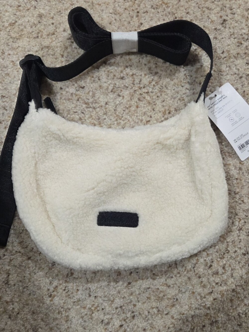Athleta Sherpa Mini Crescent Crossbody Bag - Nwt